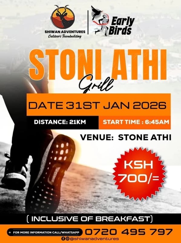 Stone Athi Grill Run poster