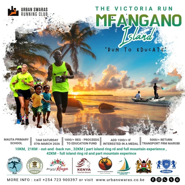 The Victoria Run Mfangano Island poster