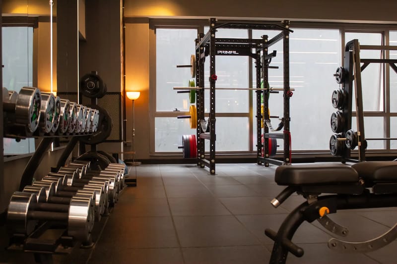 AfroFit Delta Chambers gym equipment and training area