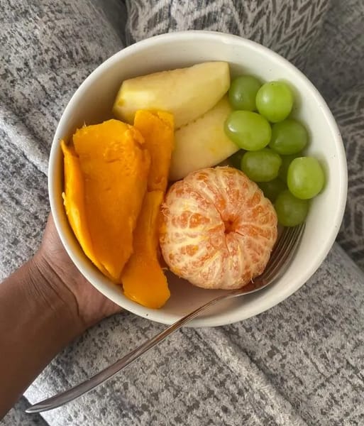 Bowl of fresh fruits providing essential micronutrients for recovery